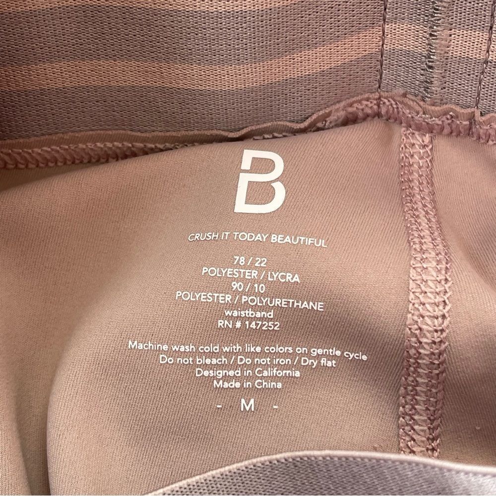 NWT Beloforte Lenox Leggings Dusty Rose size M - Picture 9 of 14